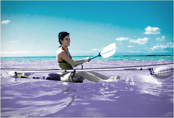 Transparent Kayak