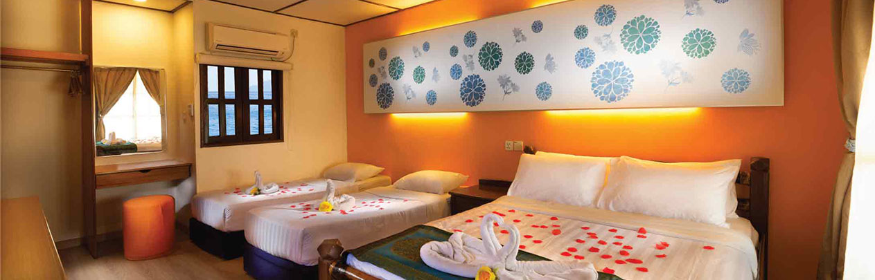 Tioman beach resort-Standard beach front